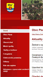 Mobile Screenshot of obecplana.cz